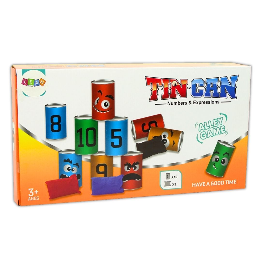 Tin Cans Building Toy Numbers and Expressions Fun Educational Game