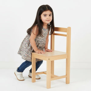 Classic Plus Wooden Children’s Chair – Timeless Design for Everyday Learning Spaces - Fun Learning Store