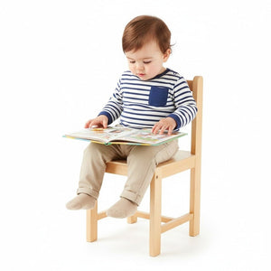 Classic Plus Wooden Children’s Chair – Timeless Design for Everyday Learning Spaces - Fun Learning Store