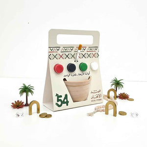UAE National Day Pottery Painting Set – 15 Clay Cups for Group Creativity! - Fun Learning Store
