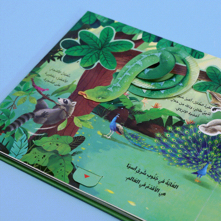 Fun Book Series: Explore the Jungle Animal Kingdom | Interactive Learning Adventure for Kids
سلسله كتاب المرح - مملكة الحيوان - كتاب الغابة متجر fun learning store