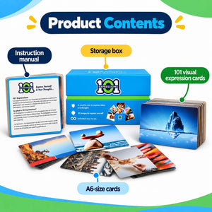 101 Expressions – Visual Expression, Communication & Team-Building Cards - Fun Learning Store