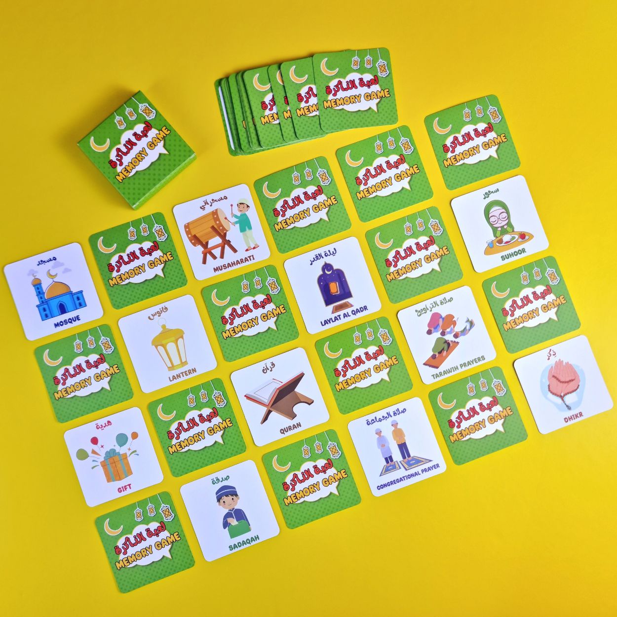 Muslim Kids Memory Game - Activity for Kids