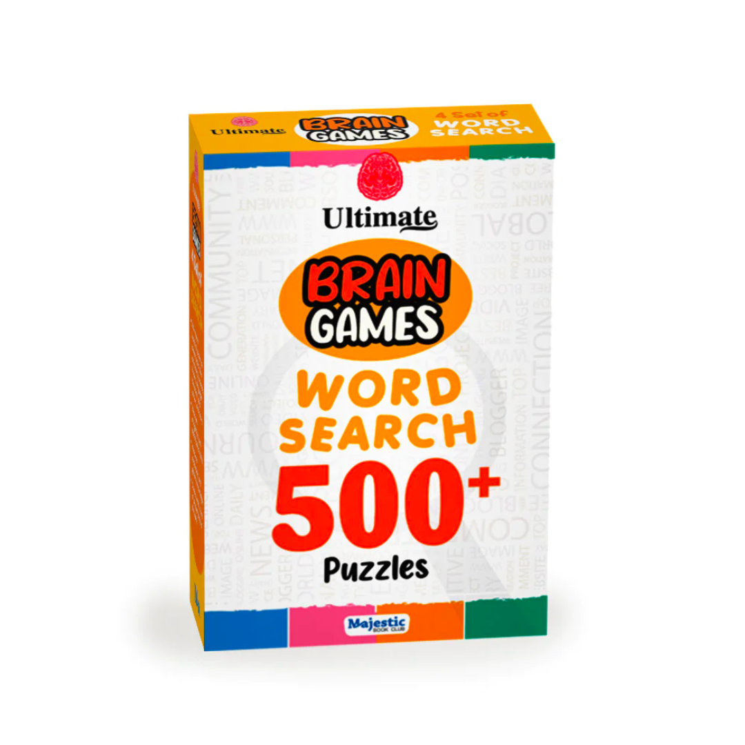 THE ULTIMATE BRAIN GAMES- WORD SEARCH FOR CHILDREN: SET OF 4 BOOKS BRAIN BOOSTER ACTIVITY FOR KIDS MORE THAN 400 WORD SEARCH ACTIVITIES