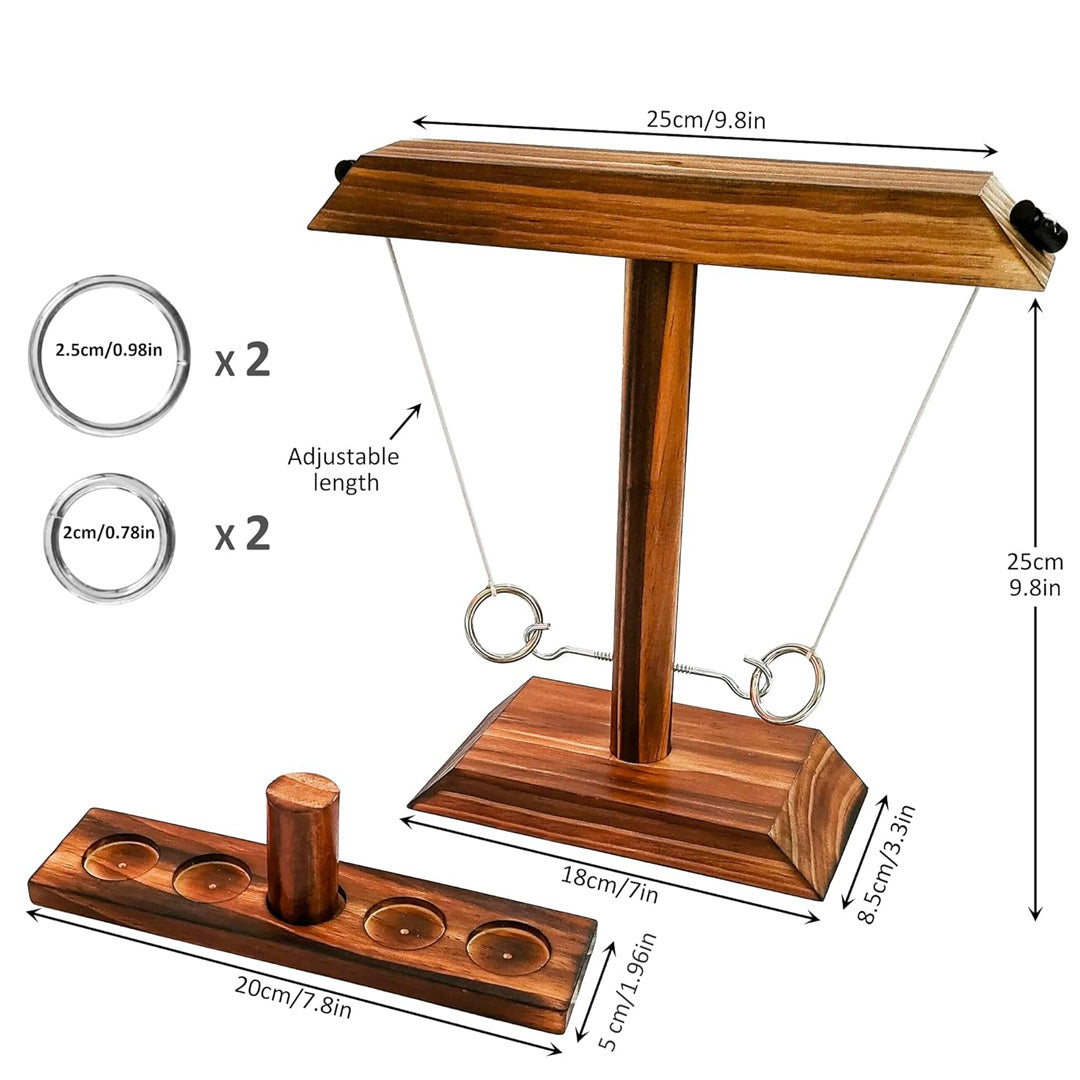 لعبة رمي الحلقات – متعة كلاسيكية في الداخل والخارج  