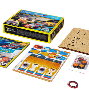 2 in 1: Blast - Off Rocket & Racing Car – Double the Action, Double the Fun! - Fun Learning Store