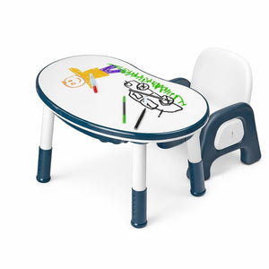 2 - in - 1 Creative Activity Table with Storage: The Ultimate Grow - With - Me Station! - Fun Learning Store