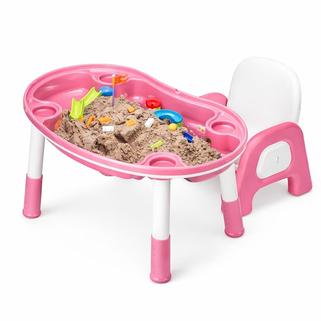 2 - in - 1 Creative Activity Table with Storage: The Ultimate Grow - With - Me Station! - Fun Learning Store