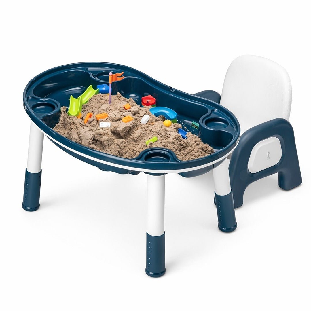 2 - in - 1 Creative Activity Table with Storage: The Ultimate Grow - With - Me Station! - Fun Learning Store