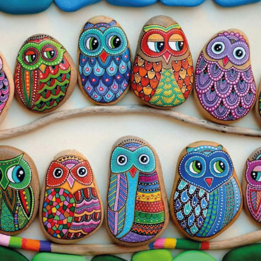 Creative Stone Painting Kit: Fun for All Ages, Enhancing Skills & Mental Development!