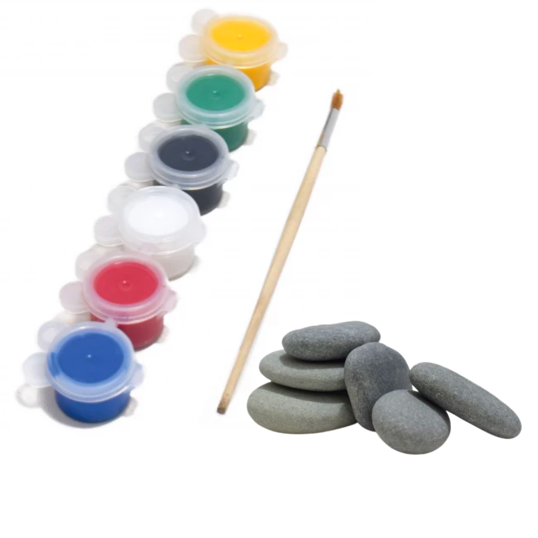 Creative Stone Painting Kit: Fun for All Ages, Enhancing Skills & Mental Development!