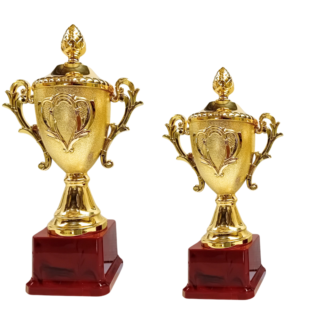 Competition Gold Trophy - Elevate Your Triumphs with Timeless Elegance