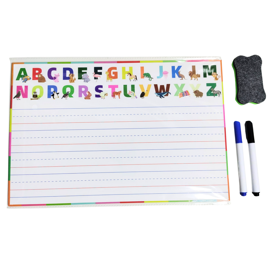 مجموعة حروف الأبجدية المغناطيسية، 238 قطعة ملونة مع لوح مغناطيسي ذو جانبين للأطفال في مرحلة ما قبل المدرسة.