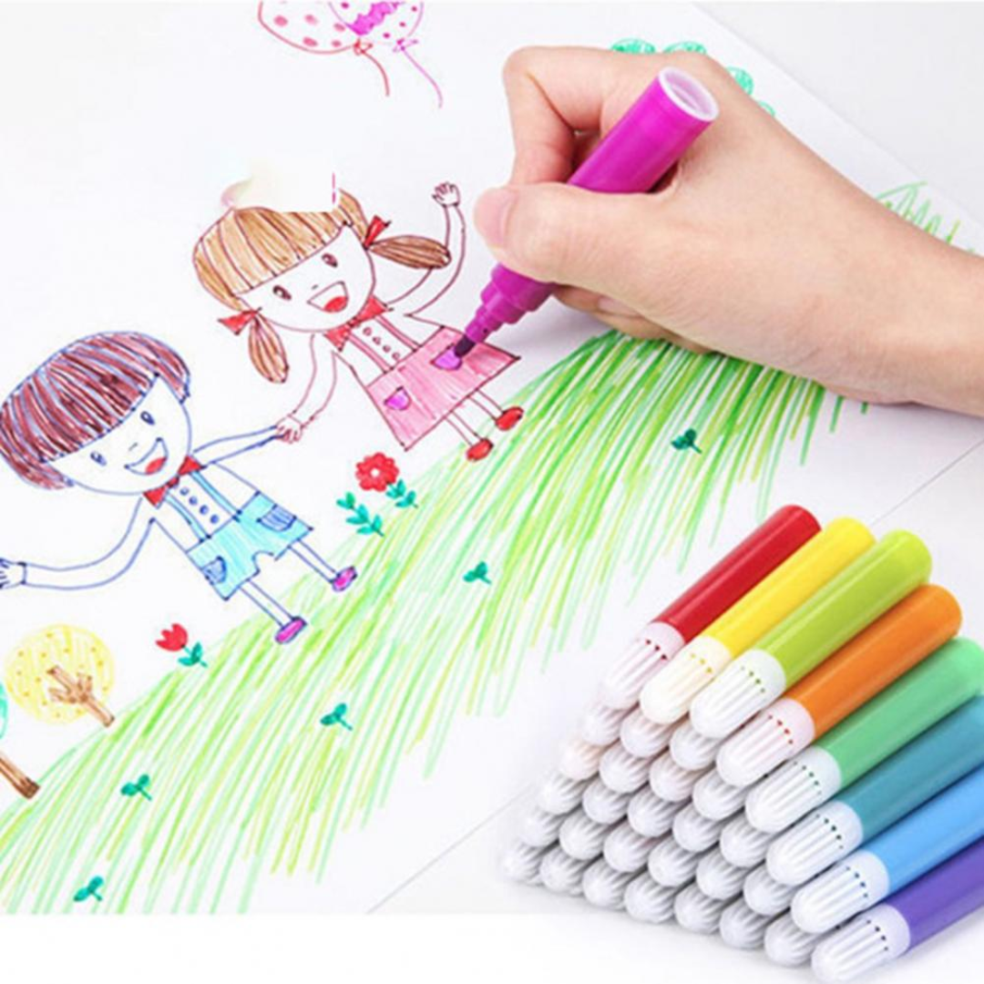 Watercolor Drawing & Painting Tools Kit for Kids - Creative Art Supplies Box of 208 Coloring Pcs