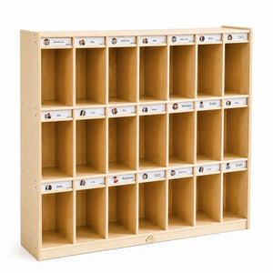 21-Cubby Schoolbag Cabinet: The Ultimate Classroom Storage Solution - Fun Learning Store