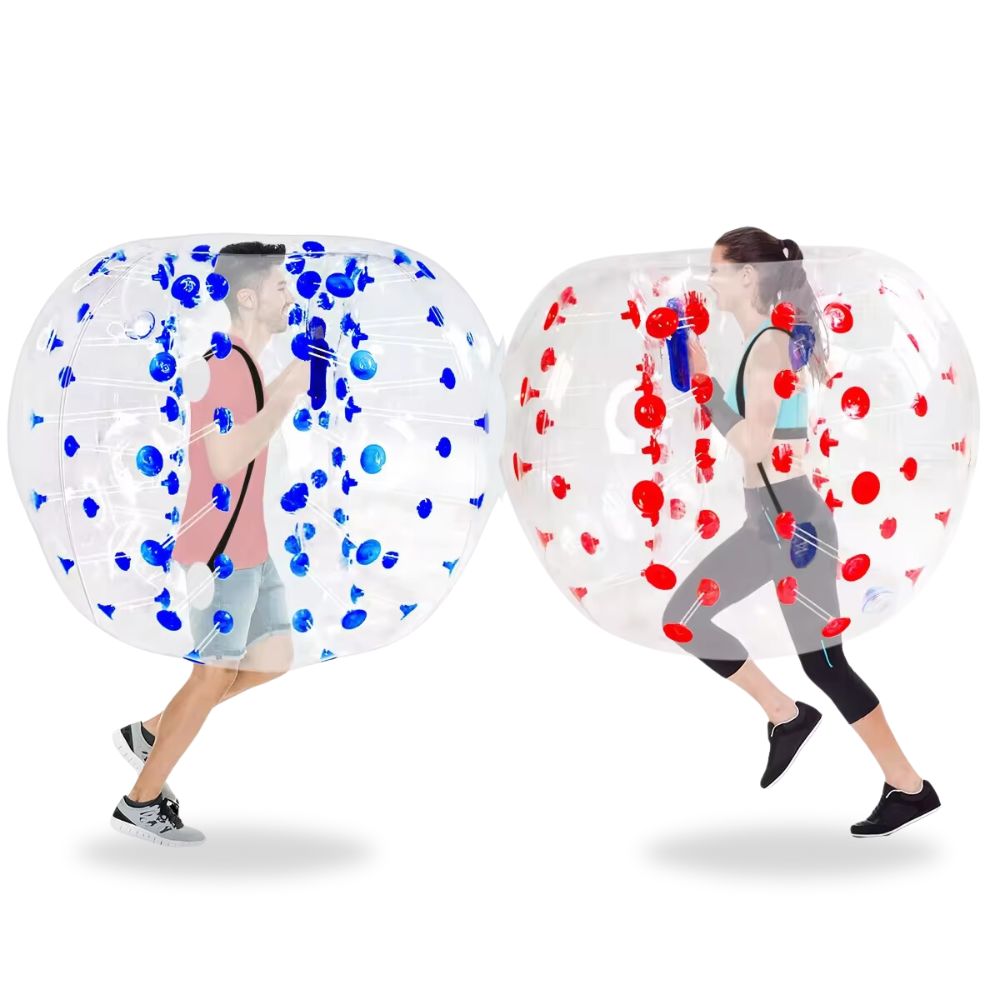 Inflatable Bumper Ball - 1.2M Bubble Soccer for Kids and Teens - Set of 2pcs