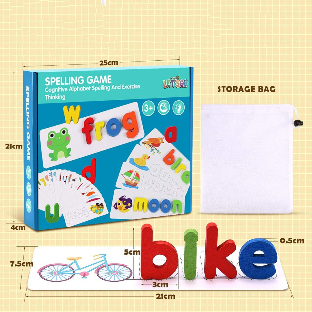 Words Spelling Games for Kids - Fun Alphabet Matching and Spelling Activity