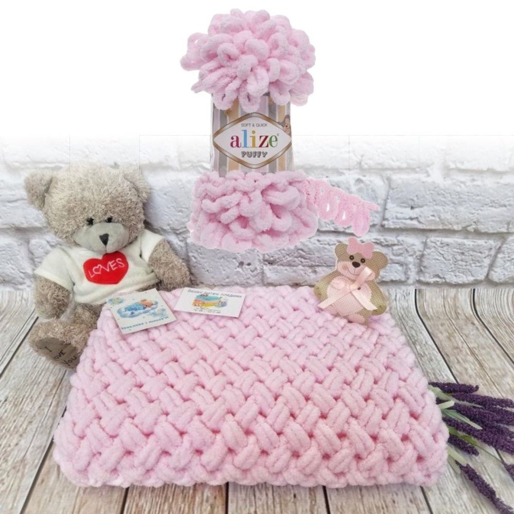 2Pcs of Puffy Yarn - No Needles NO Hook Collection - Fun Learning Store