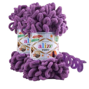 2Pcs of Puffy Yarn - No Needles NO Hook Collection - Fun Learning Store