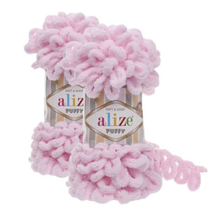 2Pcs of Puffy Yarn - No Needles NO Hook Collection - Fun Learning Store