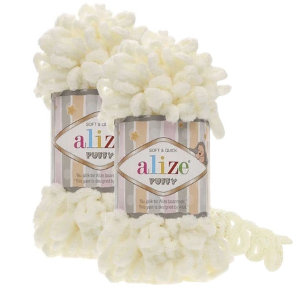 2Pcs of Puffy Yarn - No Needles NO Hook Collection - Fun Learning Store