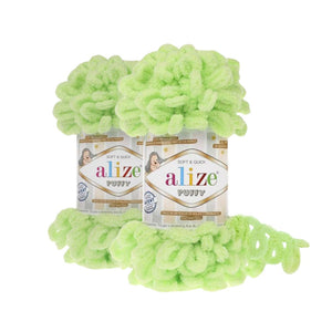 2Pcs of Puffy Yarn - No Needles NO Hook Collection - Fun Learning Store