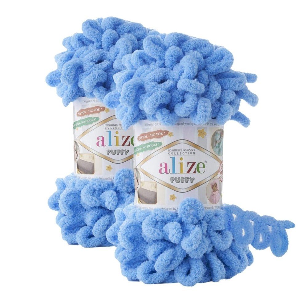 2Pcs of Puffy Yarn - No Needles NO Hook Collection - Fun Learning Store