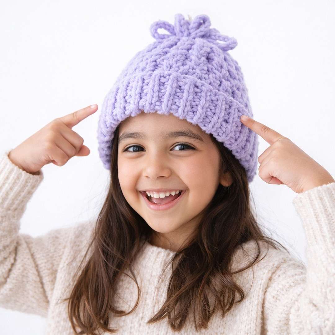 2Pcs Puffy Yarn – No Needles, No Hook | 100% Micro Polyester - Fun Learning Store