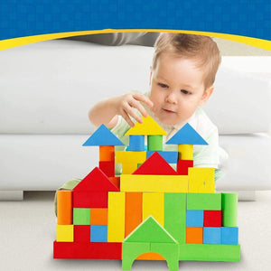 38 Piece Foam Building Blocks Set for Toddlers – Safe, Durable, and Colorful - Fun Learning Store