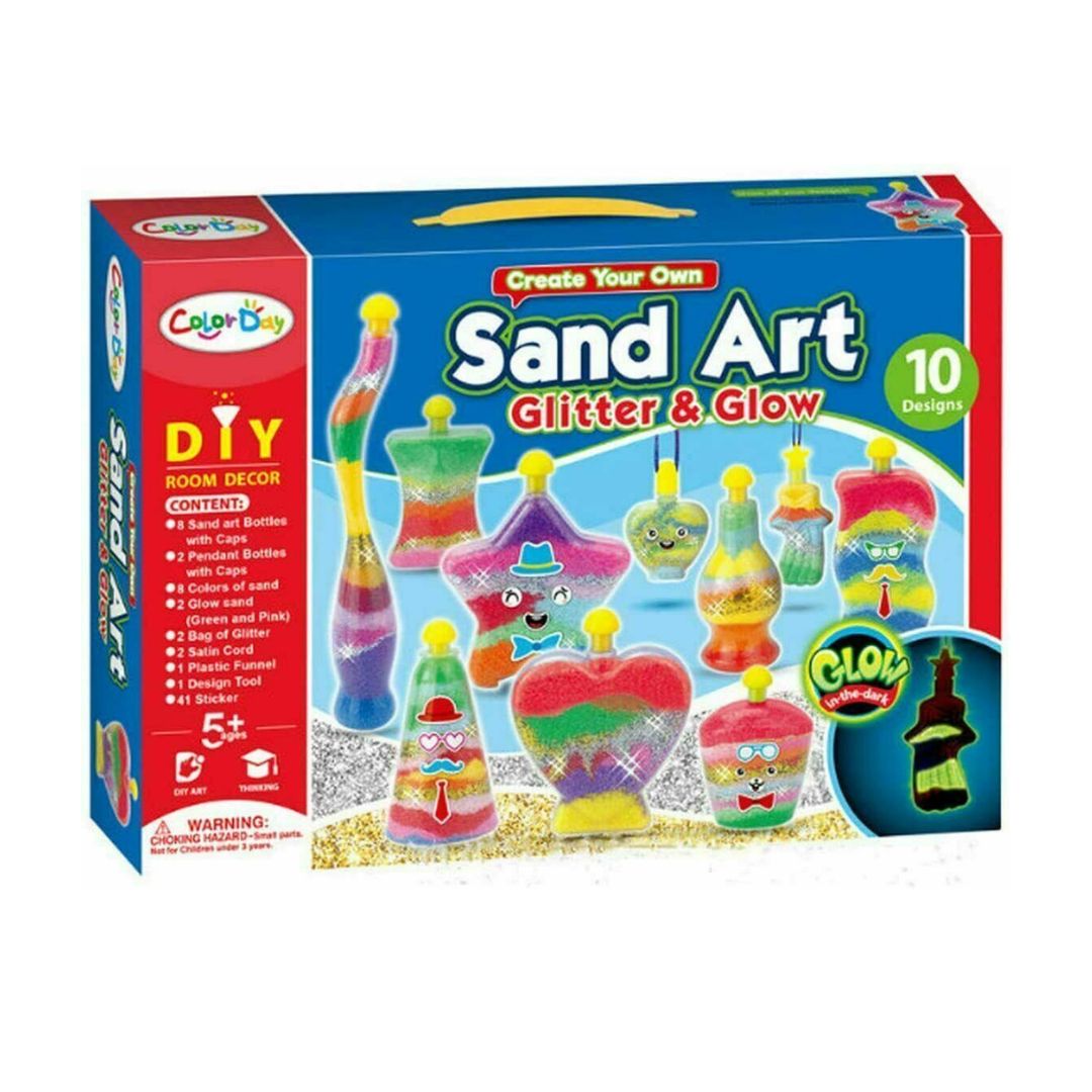 Ideal Kids' Craft Set,DIY Sand Art Kit