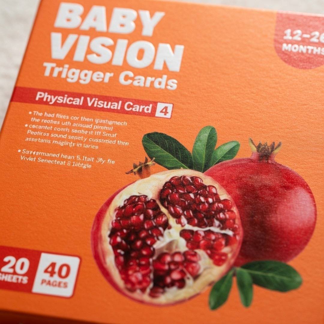 Visual Aid Card Storage 4-Level Visual Aid Cards for Object Recognition - Enhance Your Baby's ...