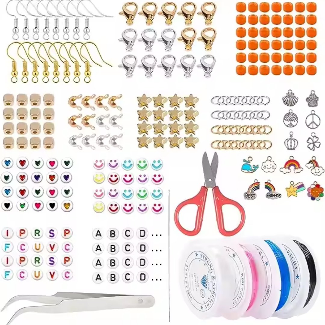 Includes Letter Beads for Jewelry Crafts - Fun Learning Store