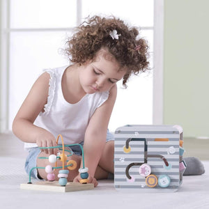 5-in-1 Activity Cube: The Ultimate Hub for Little Explorers - Fun Learning Store