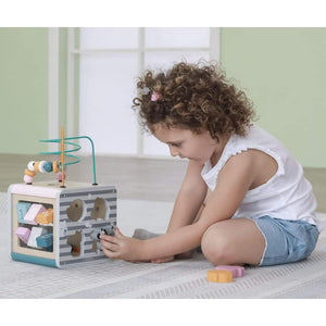 5-in-1 Activity Cube: The Ultimate Hub for Little Explorers - Fun Learning Store