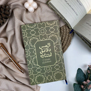 5 Minutes of Gratitude Journal | Olive Green - Daily Mindfulness & Self - Reflection for Kids and Families - Fun Learning Store