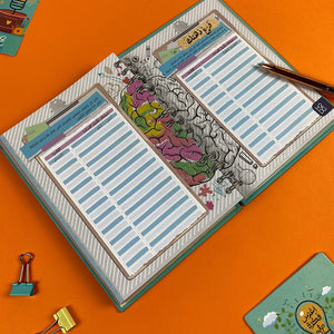 52 Weeks of Challenge Gift Box | Be Inspiring – Arabic Weekly Planner - Fun Learning Store