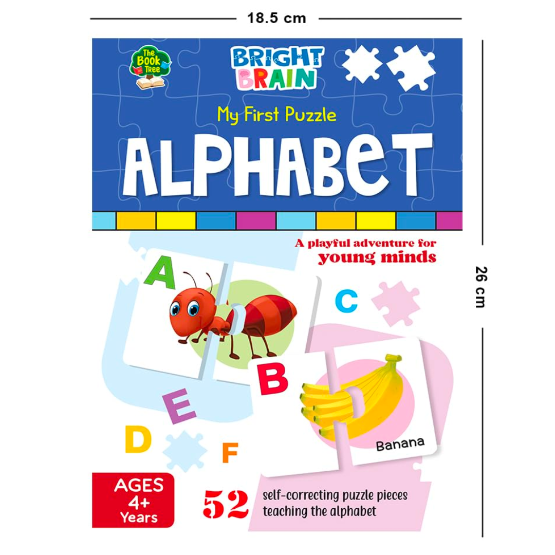 لغز شجرة الكتاب للأبجدية - 52 قطعة، للأطفال في مرحلة ما قبل المدرسة، لعبة تعليمية لتعلم الأبجدية والحروف، هدايا للأطفال في الفئة العمرية من 3 إلى 6 سنوات.






