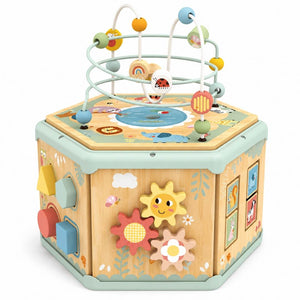 7 In 1 Activity Cube – The All In One Hub For Endless Discovery - Fun Learning Store