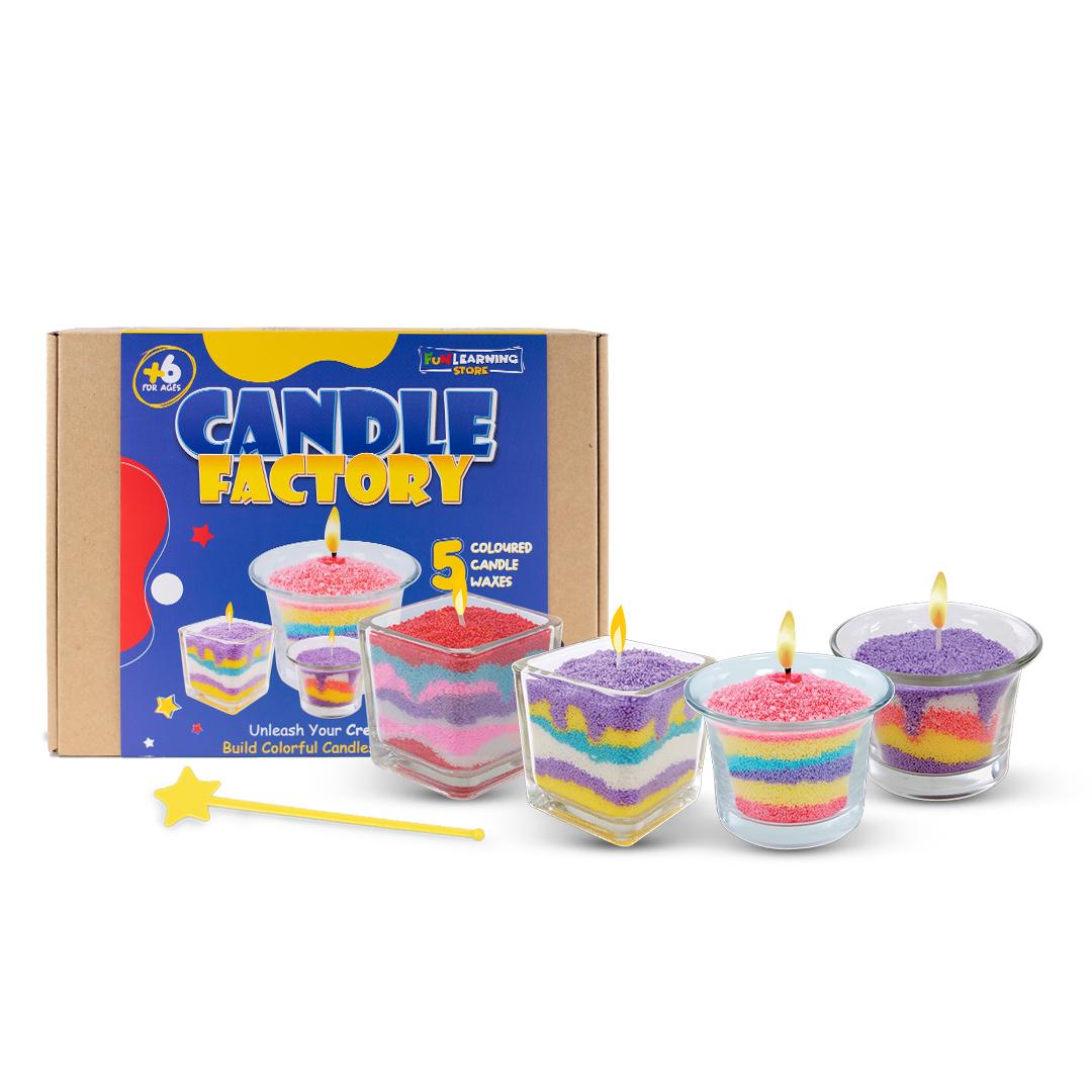 DIY Creative Candle Making Kit for Kids – Fun & Easy Craft Set for Personalized Candles