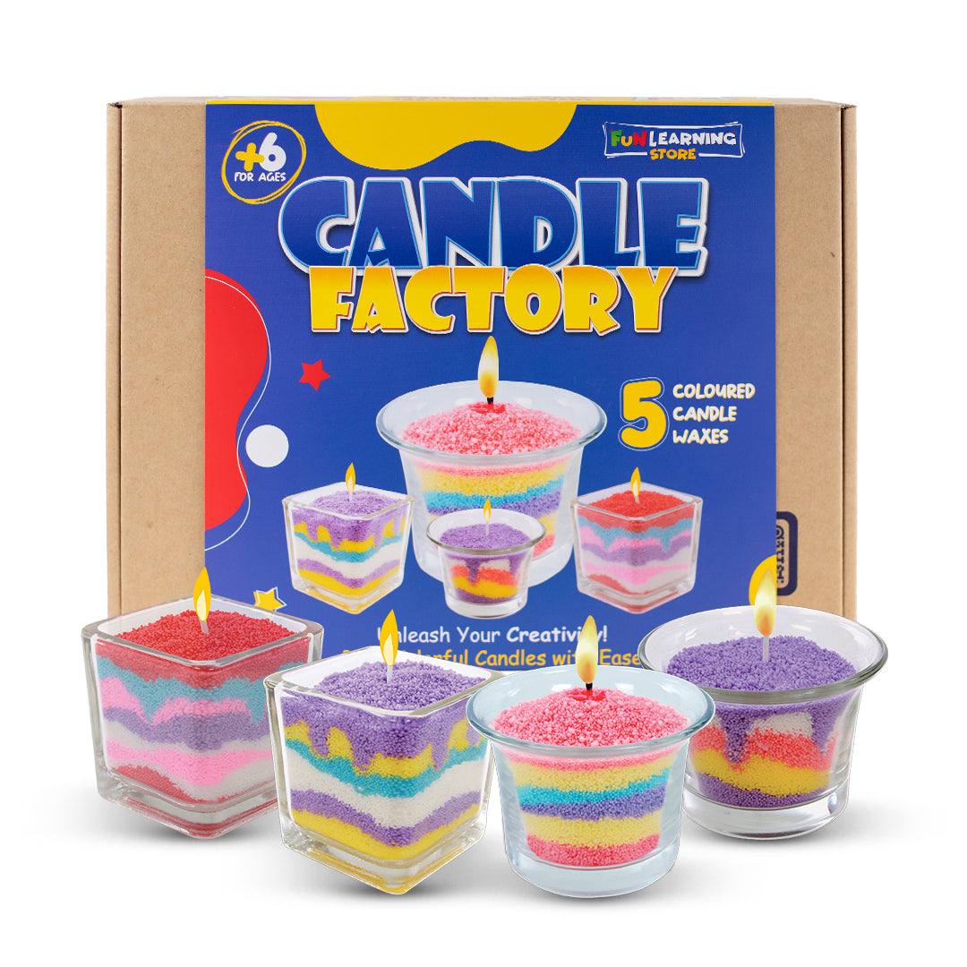 DIY Creative Candle Making Kit for Kids – Fun & Easy Craft Set for Personalized Candles