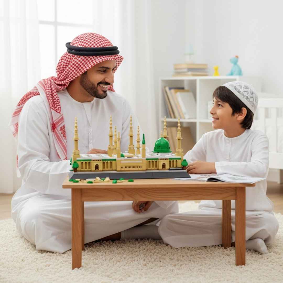 Al-Masjid An-Nabawi Blocks Set – A Sacred Journey in Every Piece! - Fun Learning Store 