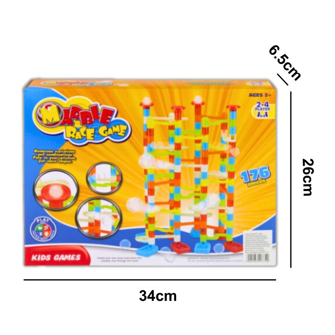 Building Blocks and Maze Toy for Kids - 176 Pcs