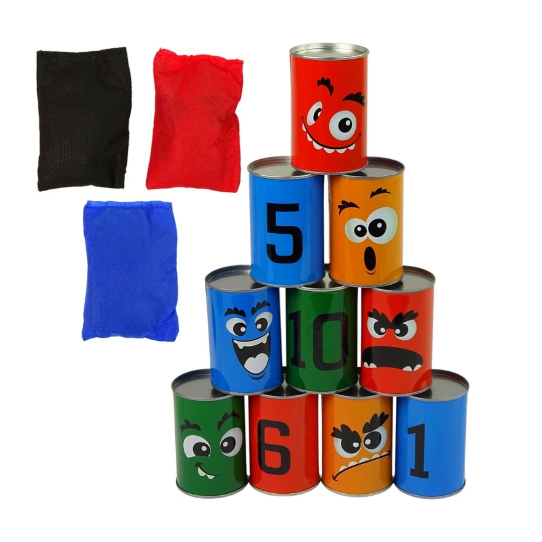 Tin Cans Building Toy Numbers and Expressions Fun Educational Game