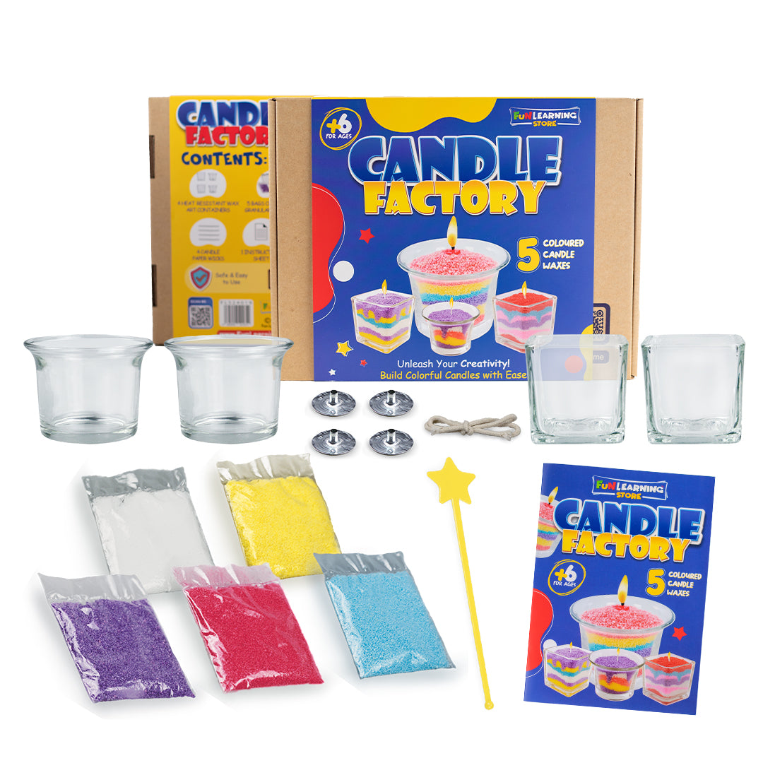 DIY Creative Candle Making Kit for Kids – Fun & Easy Craft Set for Personalized Candles