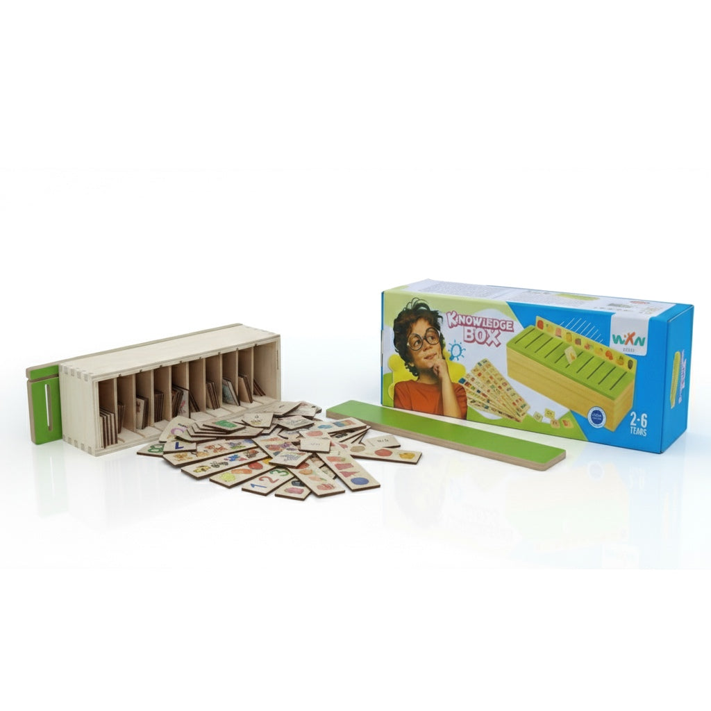 Knowledge Mailbox Toy – Fun Shape & Concept Learning Box for Kids - Fun Learning Store 