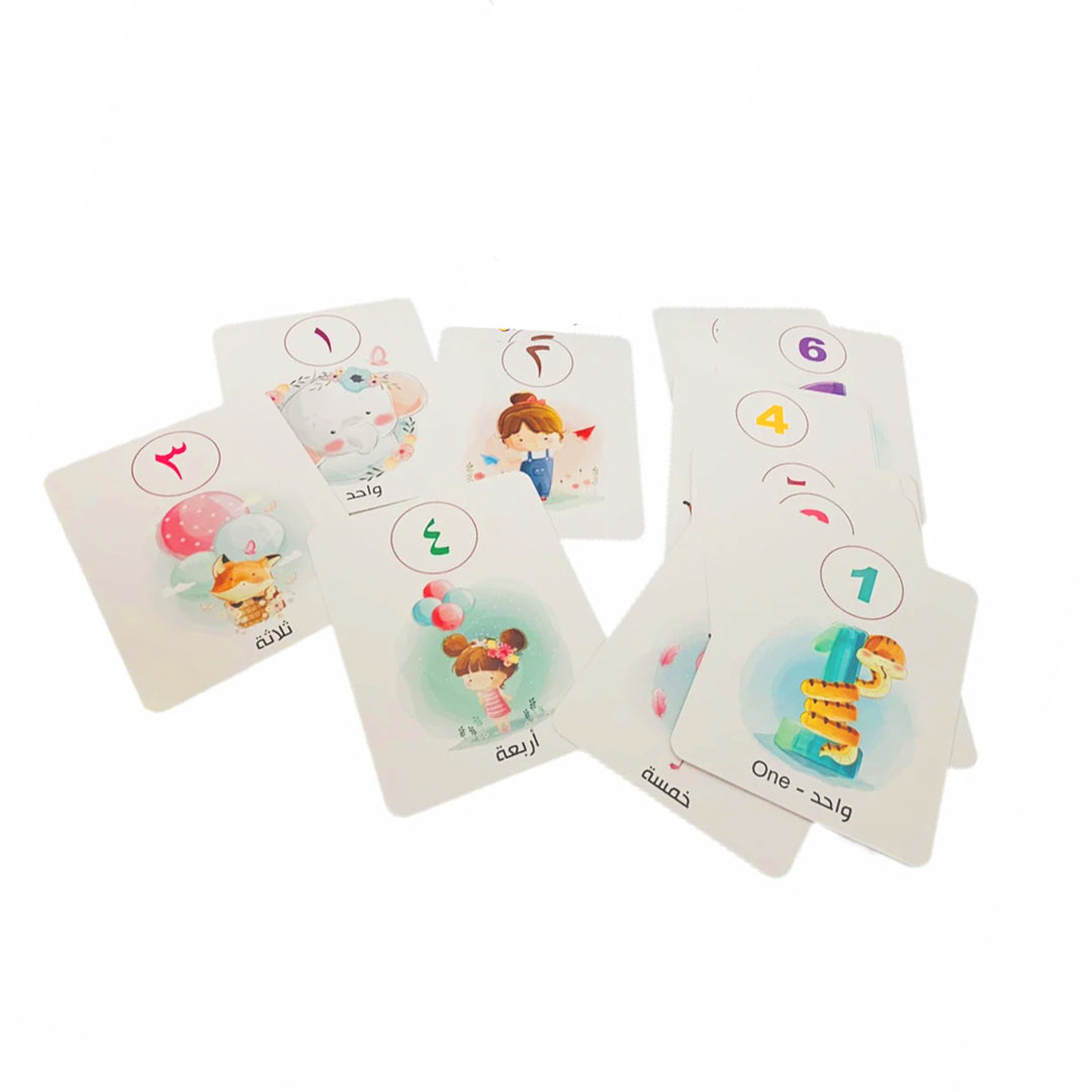 Numbers and Math Learning Cards