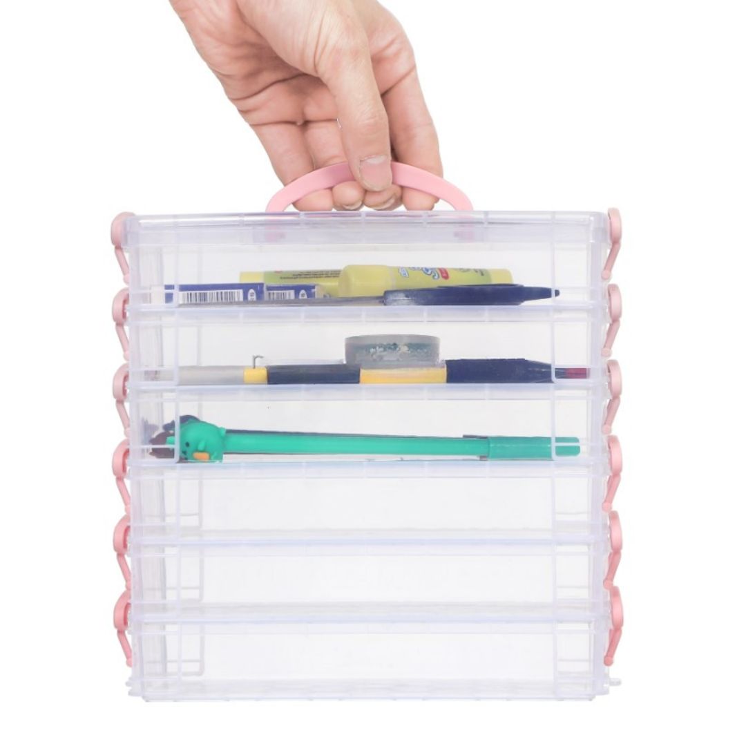 Large Capacity Pencil Plastic Box