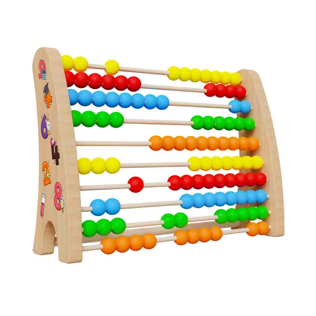 Wooden Abacus - Discover Learning Through Play with the Wooden Abacus!