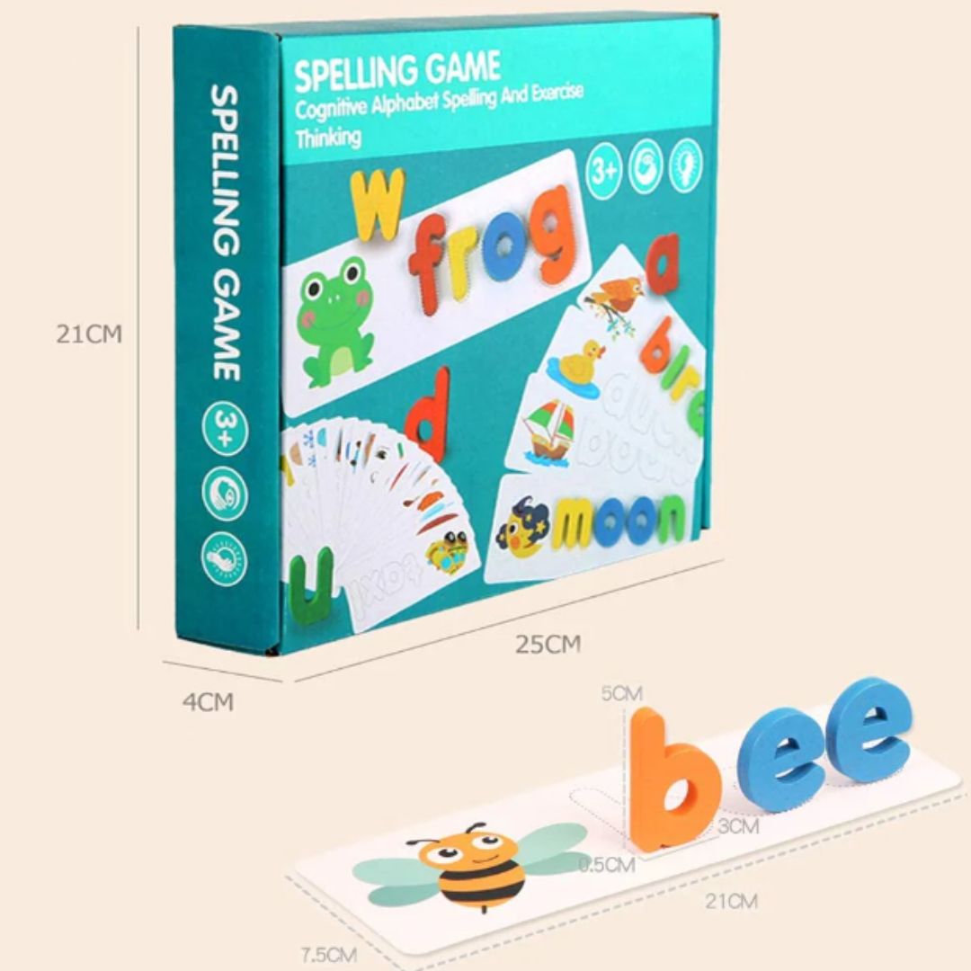 Words Spelling Games for Kids - Fun Alphabet Matching and Spelling Activity