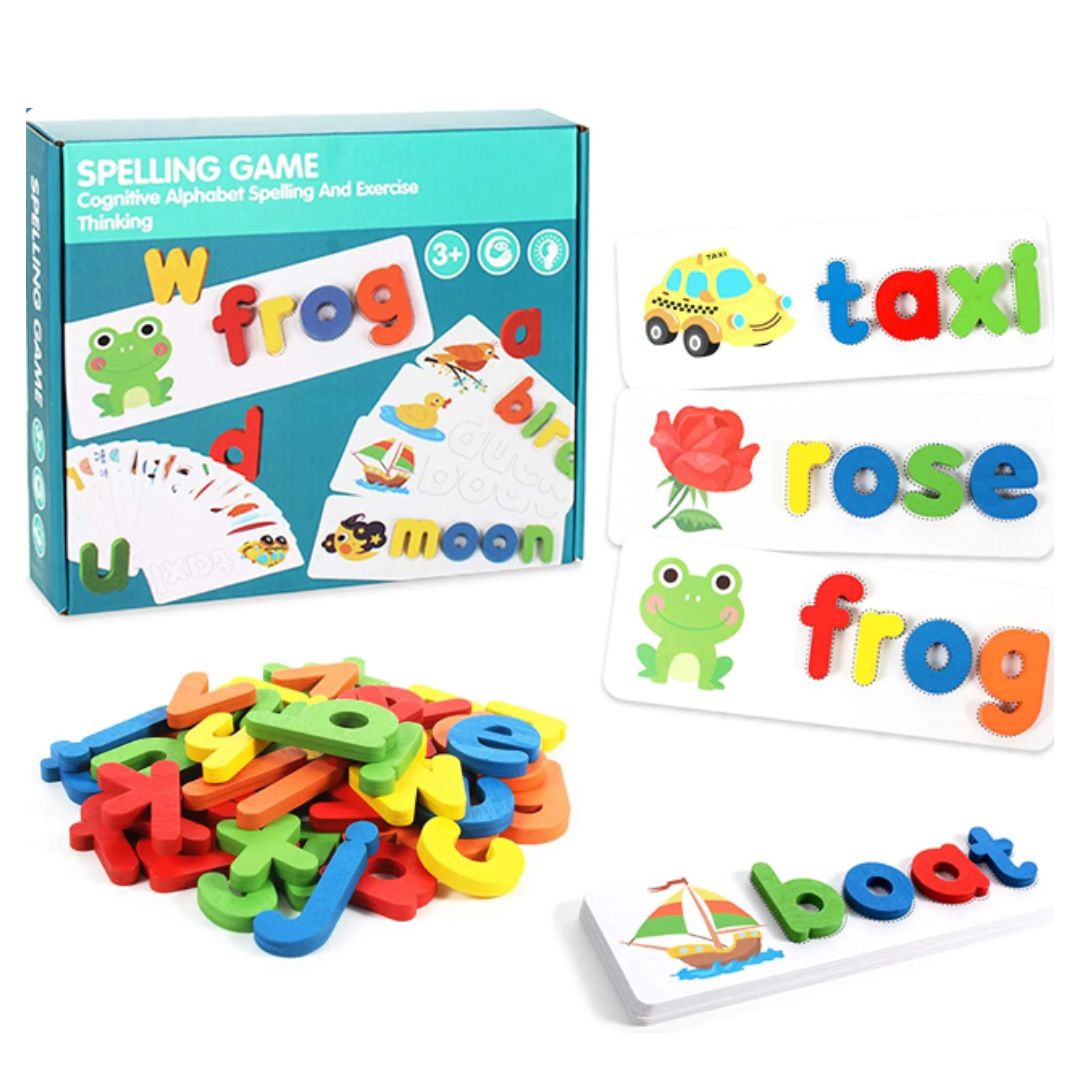 Words Spelling Games for Kids - Fun Alphabet Matching and Spelling Activity